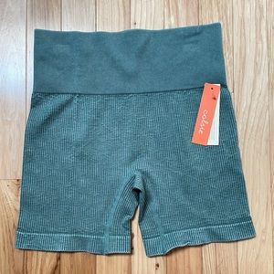 Colsie ribbed biker shorts